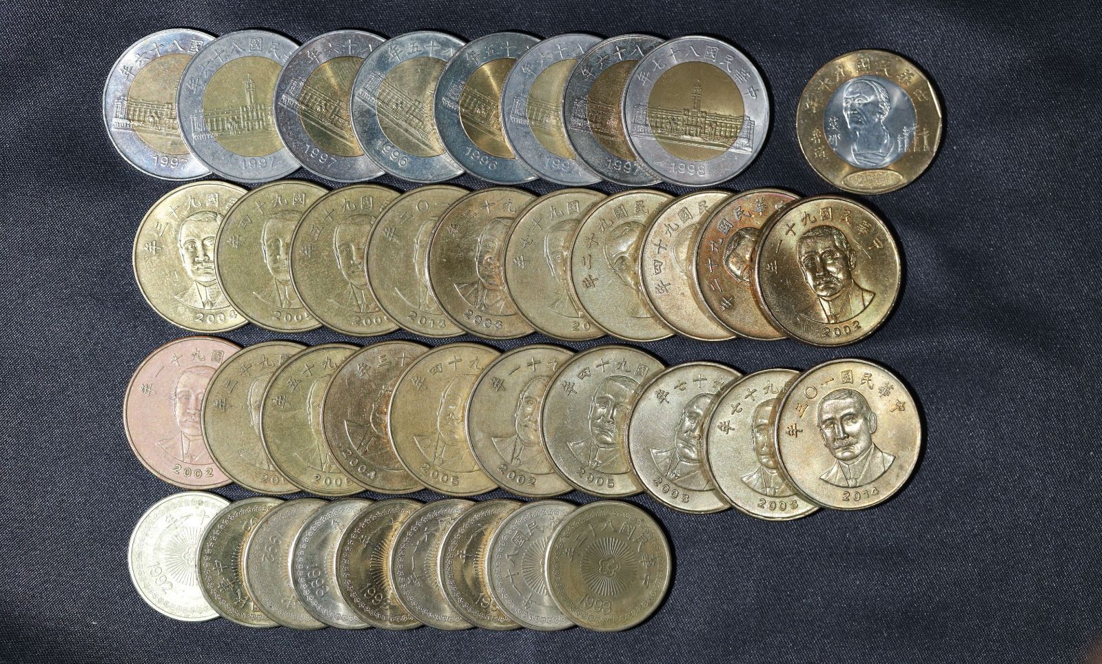 Taiwan 台湾 硬貨まとめて 外国コイン