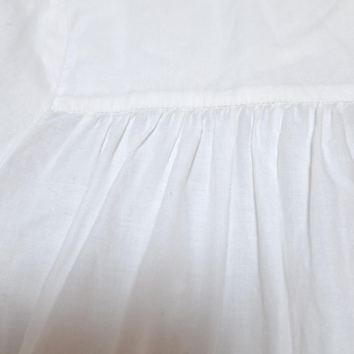 Merlette(マーレット) ワンピース レディース - 白 クルーネック/長袖