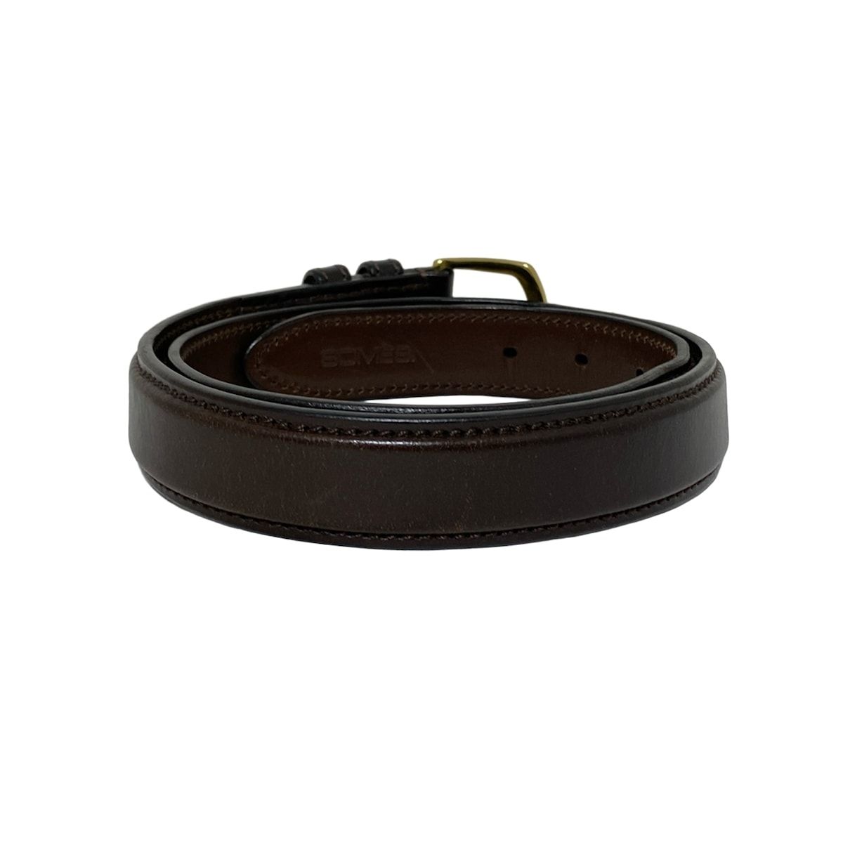 SOMES ソメス ベルト 34 86 ダークブラウン レザー