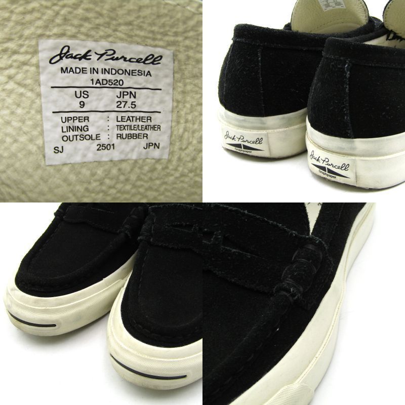 【完売モデル】コンバース グラフペーパー JACK PURCELL LOAFER CONVERSE × Graphpaper コンバース 27.5cm JACK PURCELL LOAFER