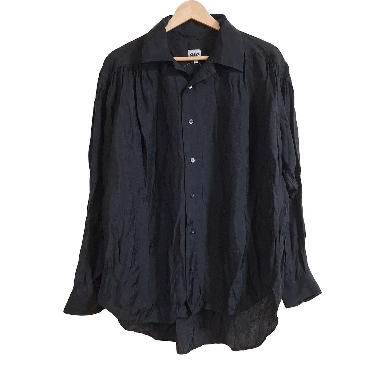 AiE エーアイイー 長袖シャツ サイズS メンズ 黒