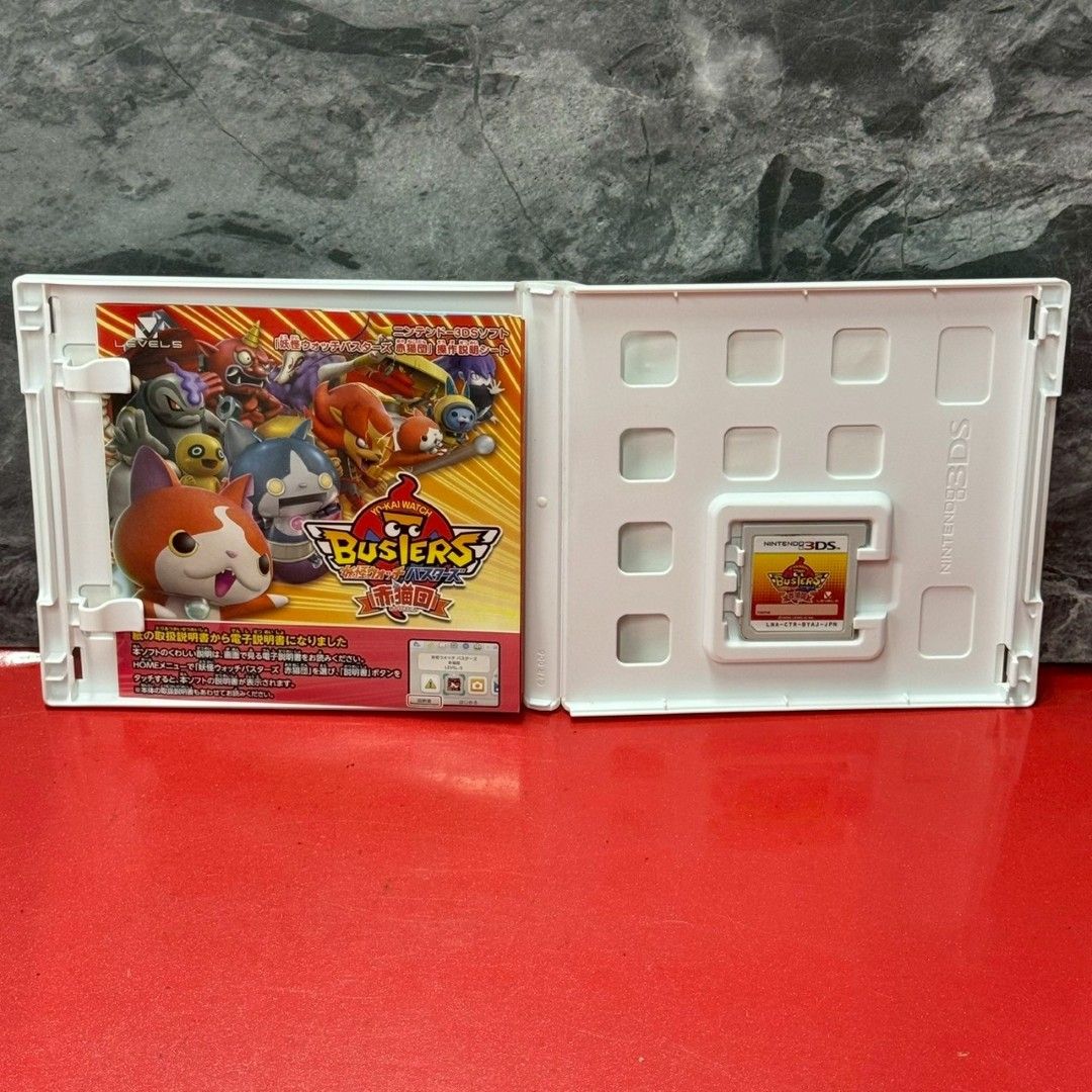 ○妖怪ウォッチバスターズ 赤猫団 ニンテンドー 任天堂 3DS ソフト