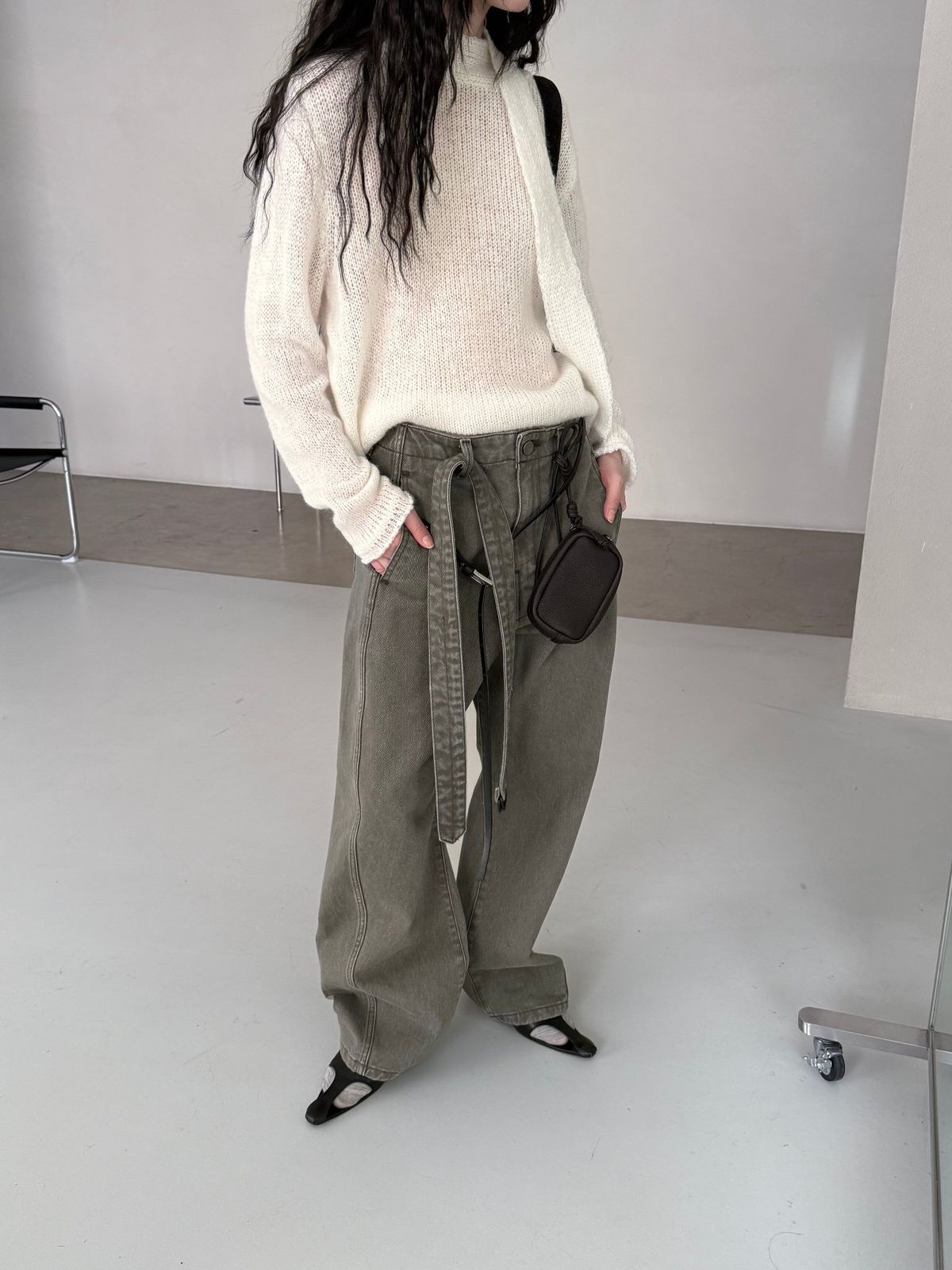 25 FW レオ パンツ コットン デニム