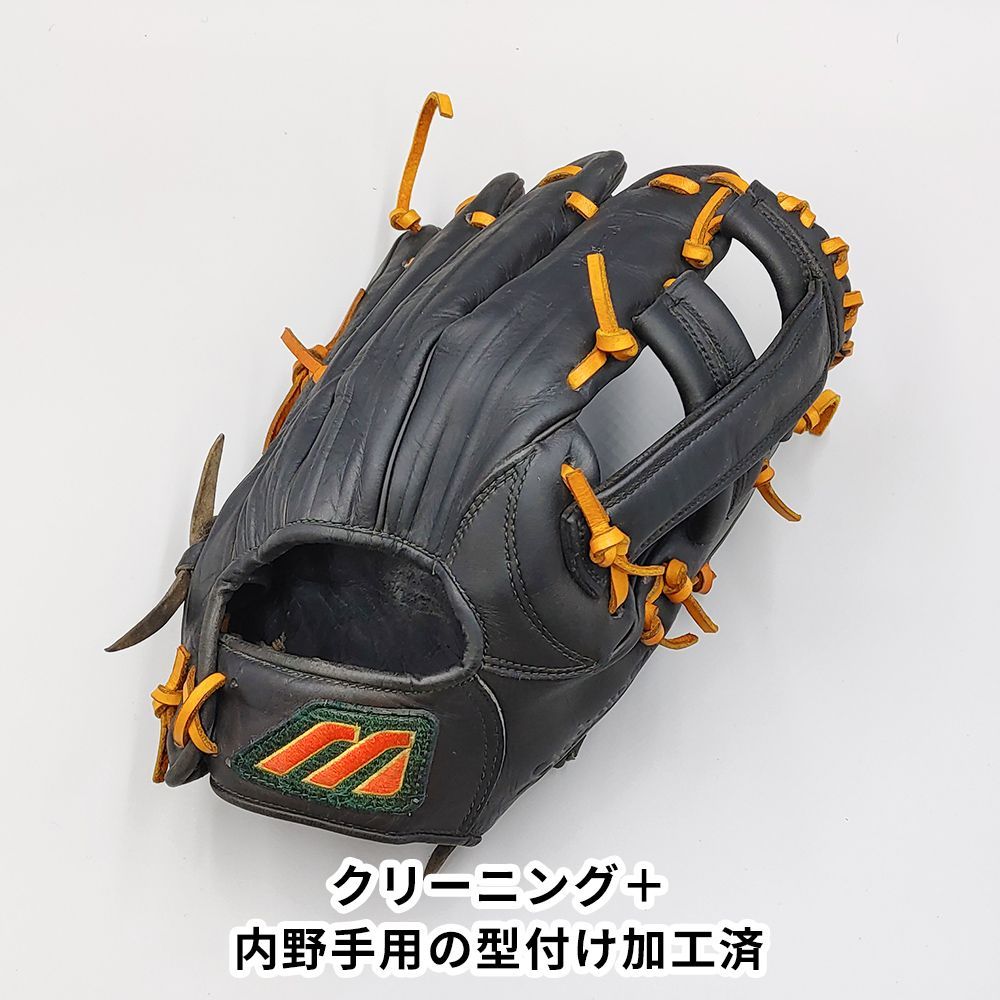 クリーニング済み (高校野球対応)】 ミズノ 硬式グローブ / 投手用