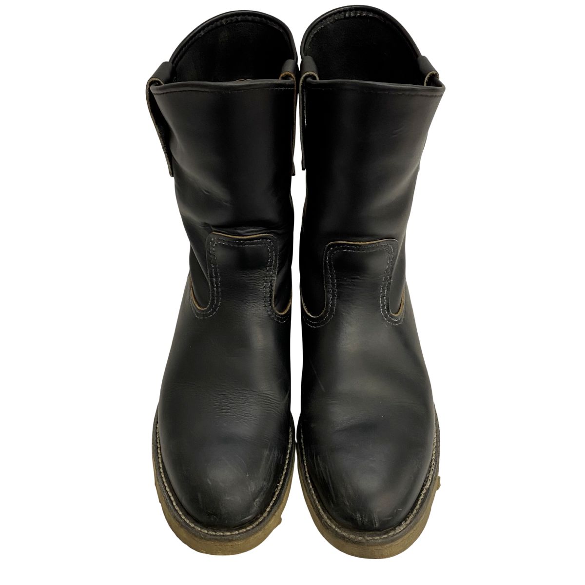 レッドウィング97年製黒ペコス芯茶7E 8169 REDWINGビンテージ良品 レッドウィング RED WING 90's 97年製 茶芯 7E 箱付き 8169 メンズ靴