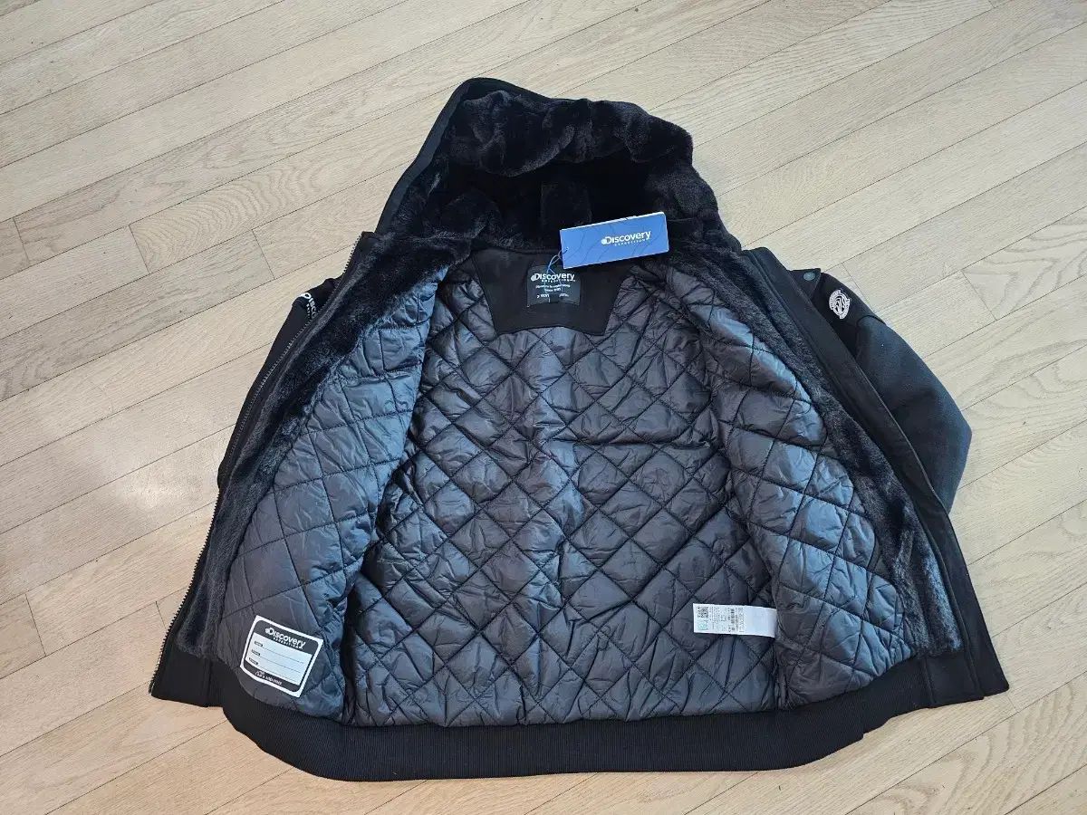 フーディーキルティングアウター 160