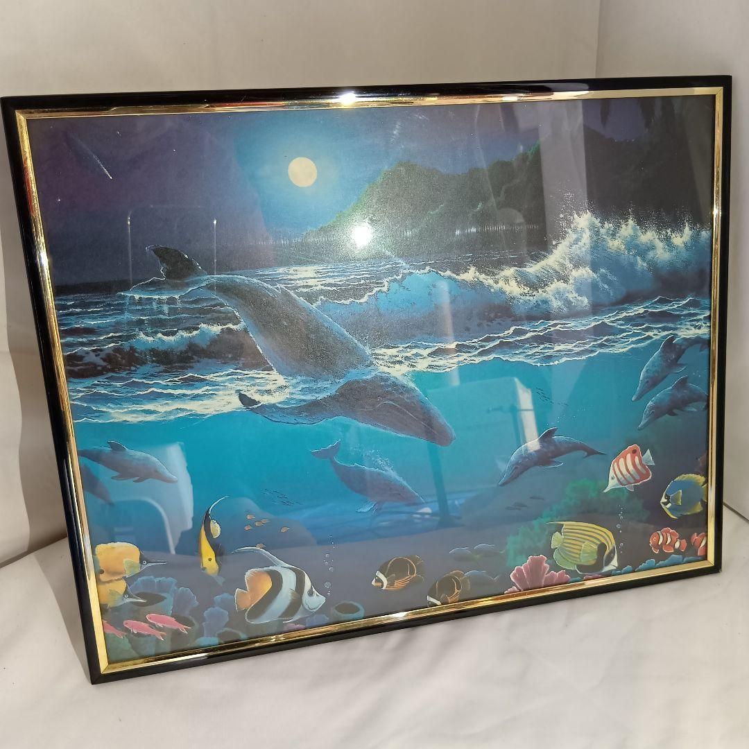 超メルカリ市/ﾌｫﾛﾜｰ様ｸｰﾎﾟﾝ有 絵画 フレーム付き