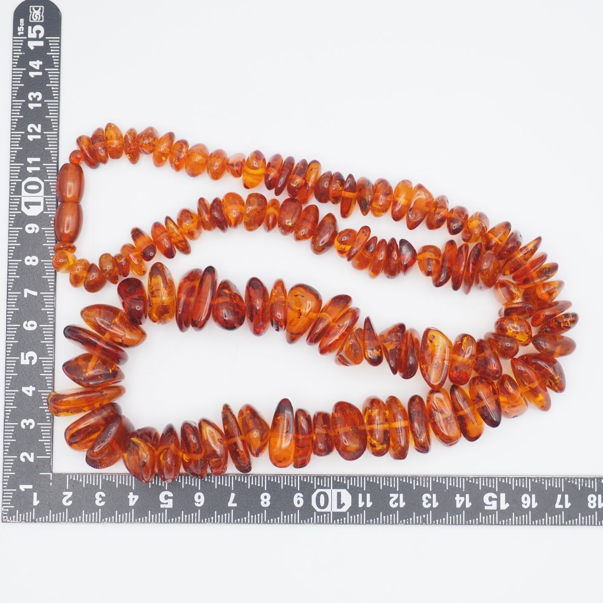 J483 琥珀 コハク ネックレス デザイン - メルカリ