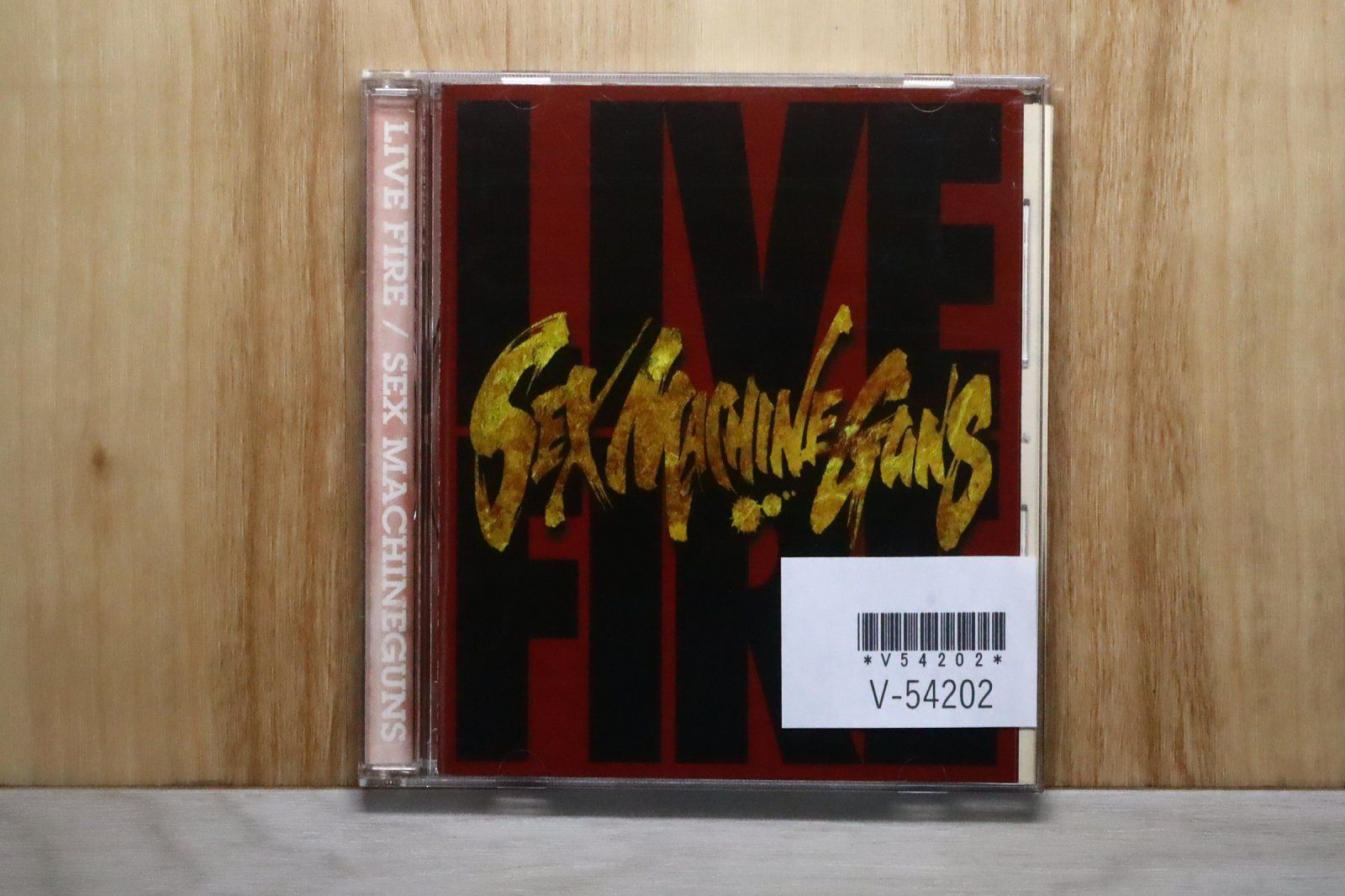 国内盤CD☆セックス マシンガンズ/SEX MACHINEGUNS□ Live Fire