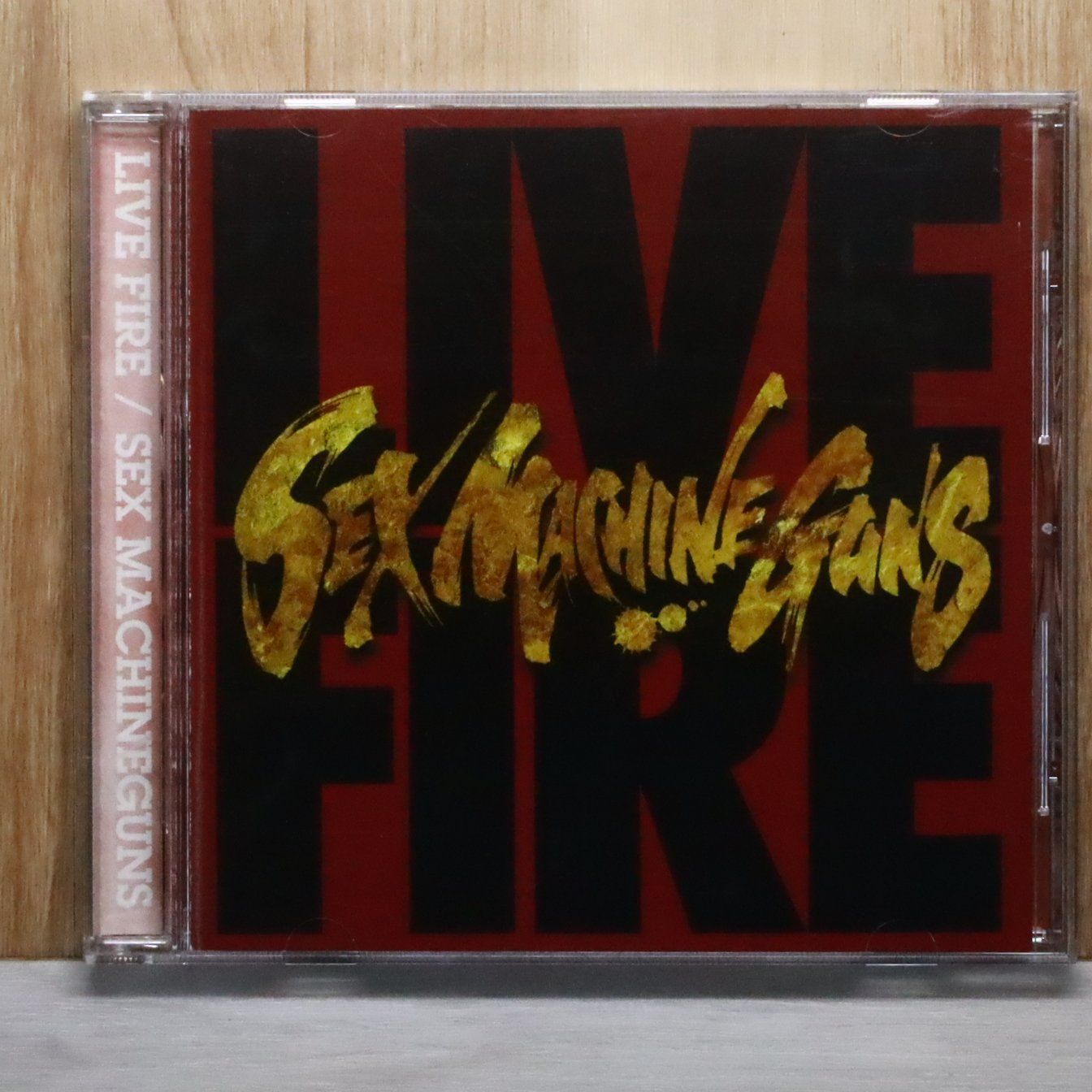 国内盤CD☆セックス マシンガンズ/SEX MACHINEGUNS□ Live Fire