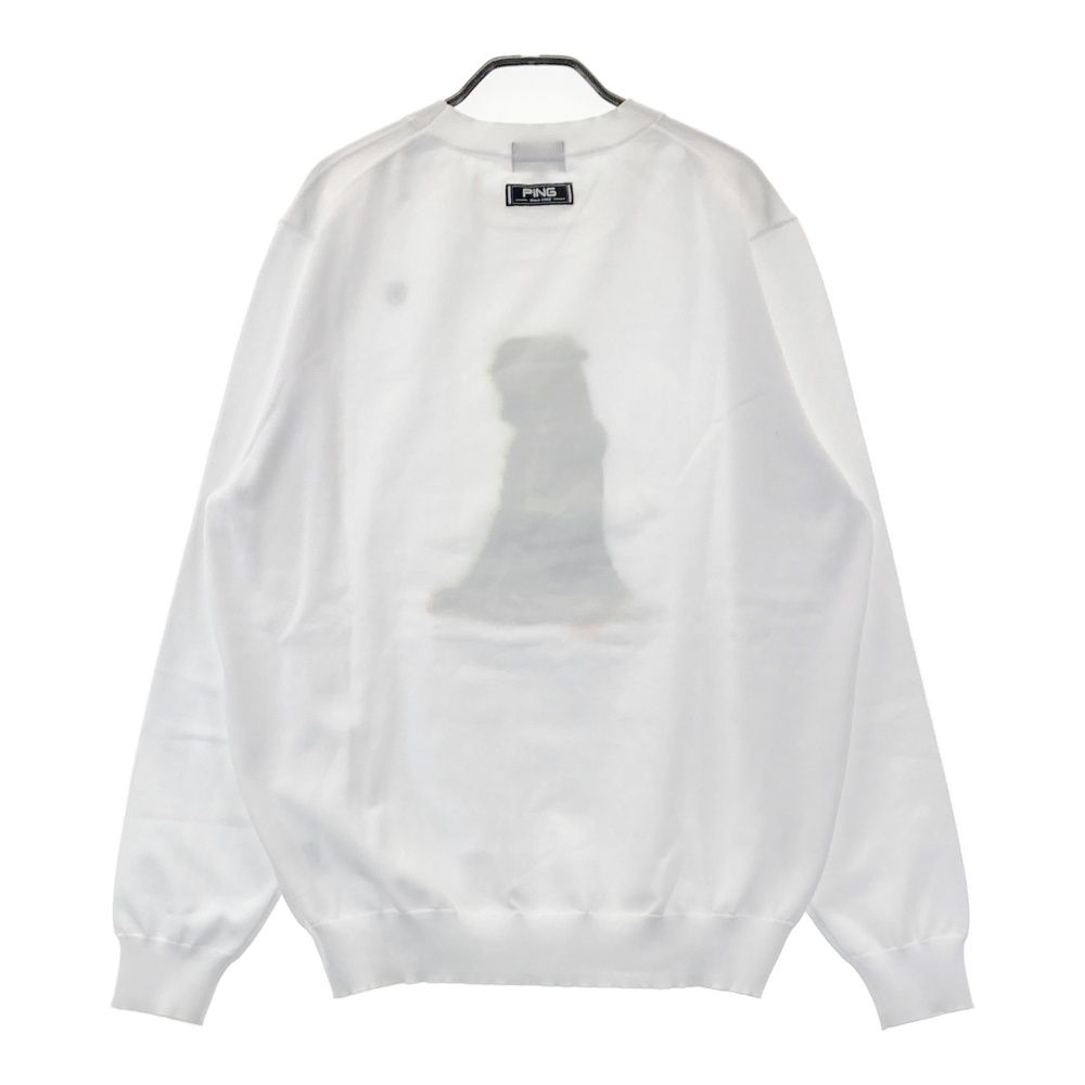 サイズ：LL PING ピン 2022年 ニットセーター ホワイト系