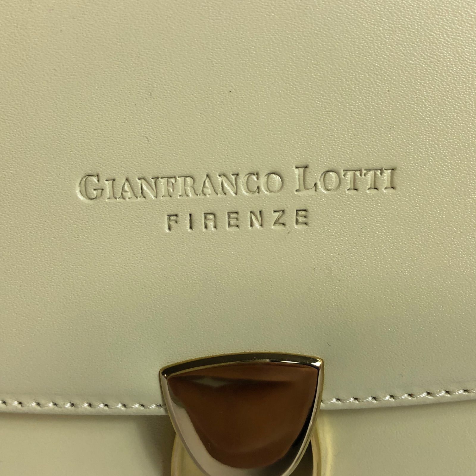 ジャンフランコロッティGIANFRANCO LOTTI レザー 2wayバッグ☆未使用 