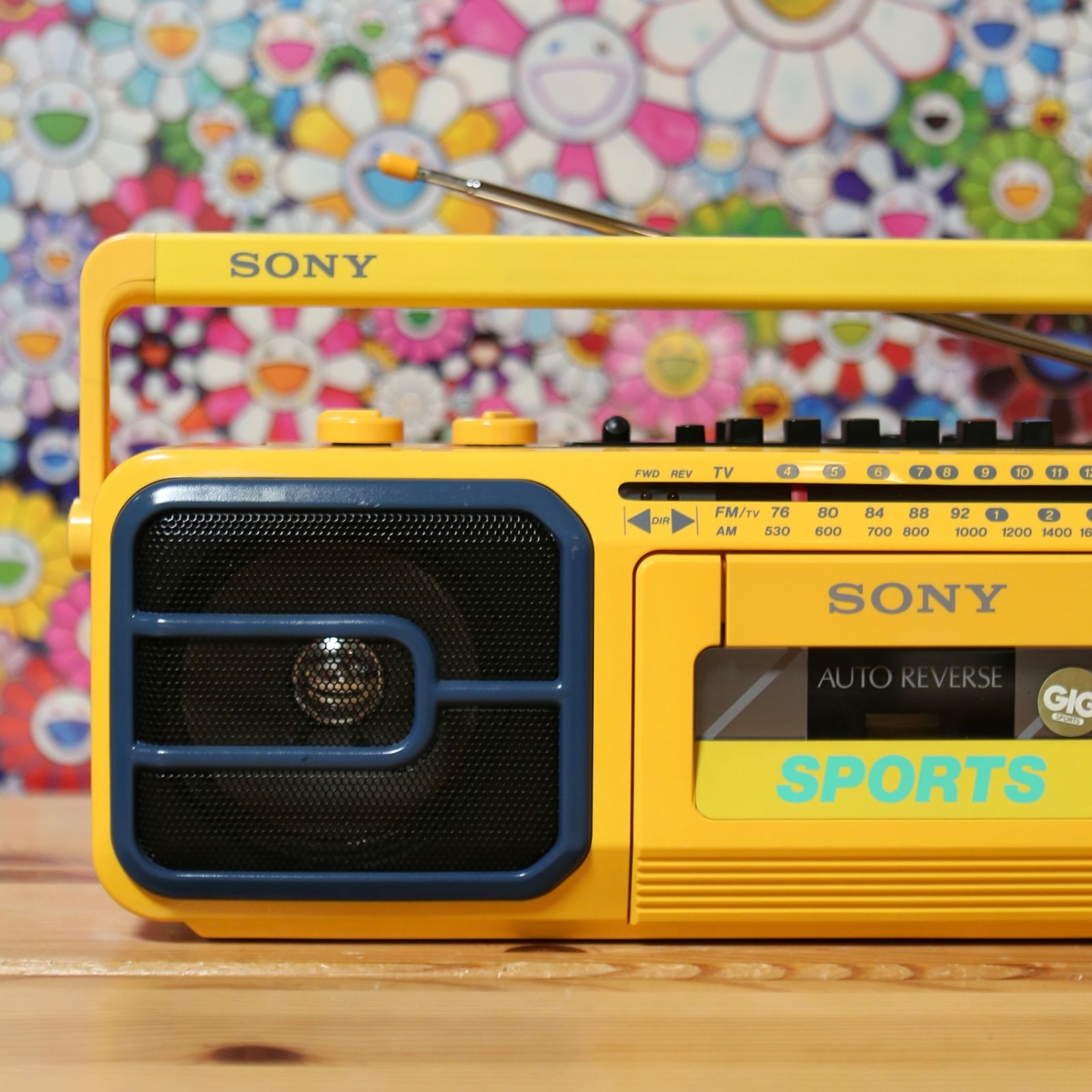SONY ソニー CFS-V75（1984年発売　防滴SPORTSシリーズ） SONY SPORTS CFS-V75 防滴仕様 ラジカセ ソニー スポーツシリーズ 80
