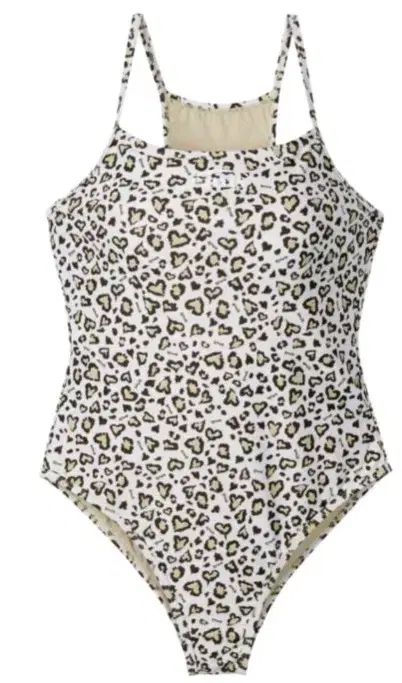 EMIS ハート ヒョウ柄 レオパード 水着 s