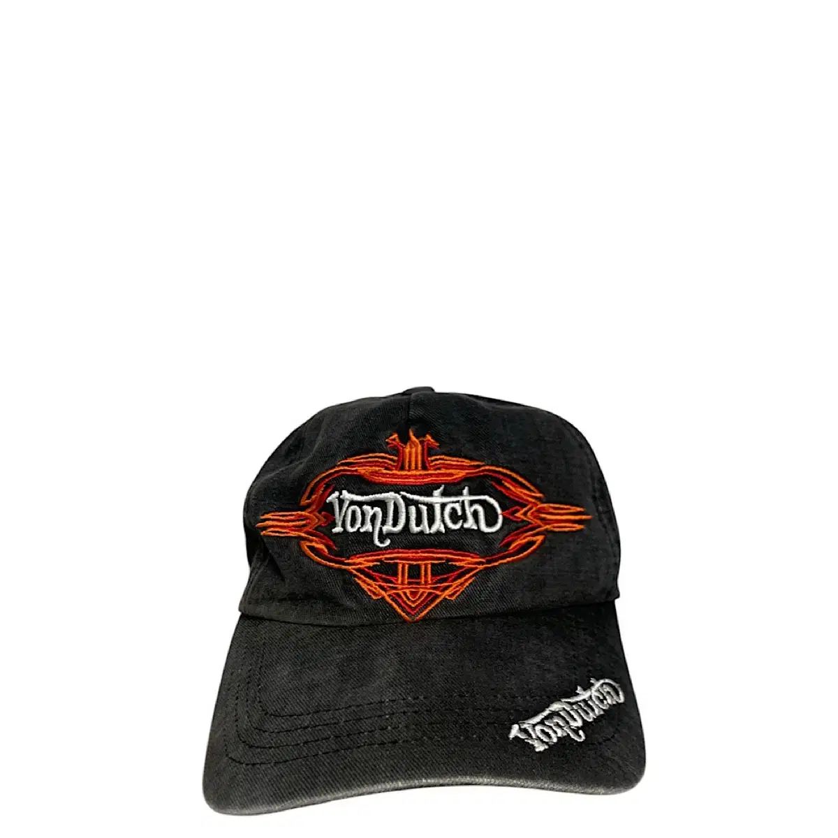 00s ボンダッチ y2k 刺繍 ウォッシュド ベースボールキャップ 帽子