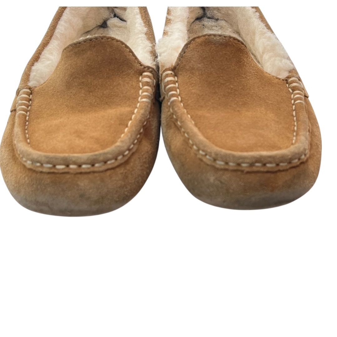 【新品未使用】UGG モカシン ベージュ 24cm UGG - アグ モカシンシューズ ベージュ レディース 24 【中古】【新