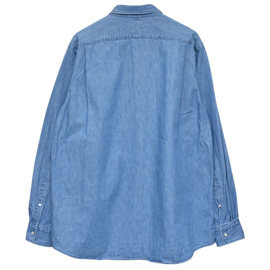 A.PRESSE アプレッセ 2025 AW Washed Denim Shirt ウォッシュドデニムシャツ 23 AAP-02-08 H