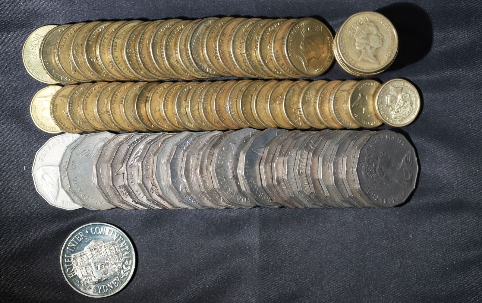 Australia オーストラリア 硬貨まとめて 約100豪ドル 外国コイン