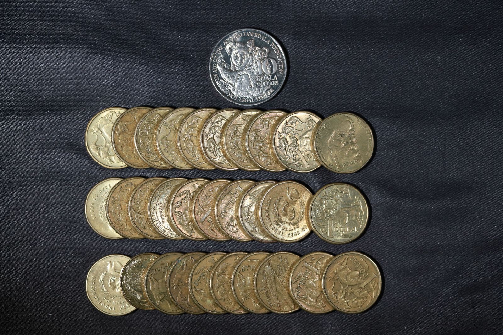 Australia オーストラリア 硬貨まとめて 約100豪ドル 外国コイン