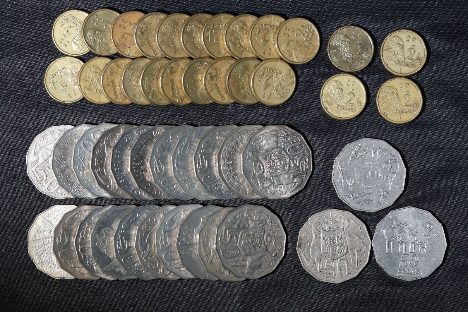 Australia オーストラリア 硬貨まとめて 約100豪ドル 外国コイン