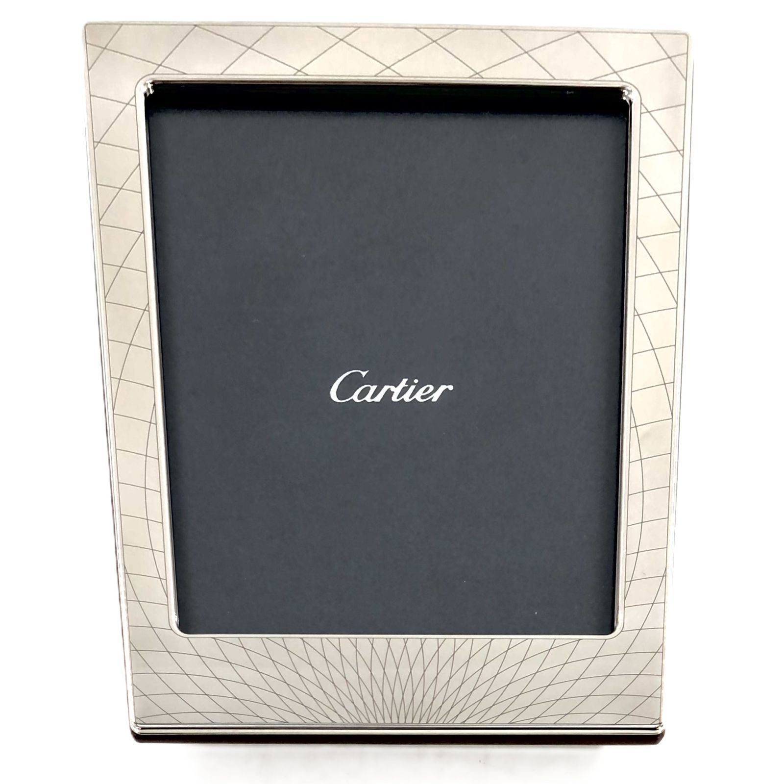 Cartier カルティエ フォトフレーム 写真立て シルバー インテリア【PF