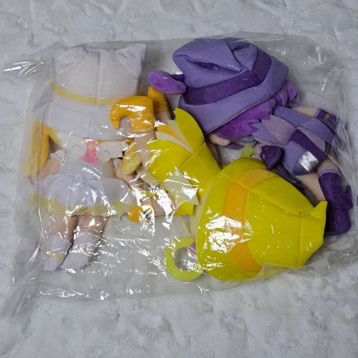 おジャ魔女どれみ 展示会 ぬいぐるみ パープル はづき