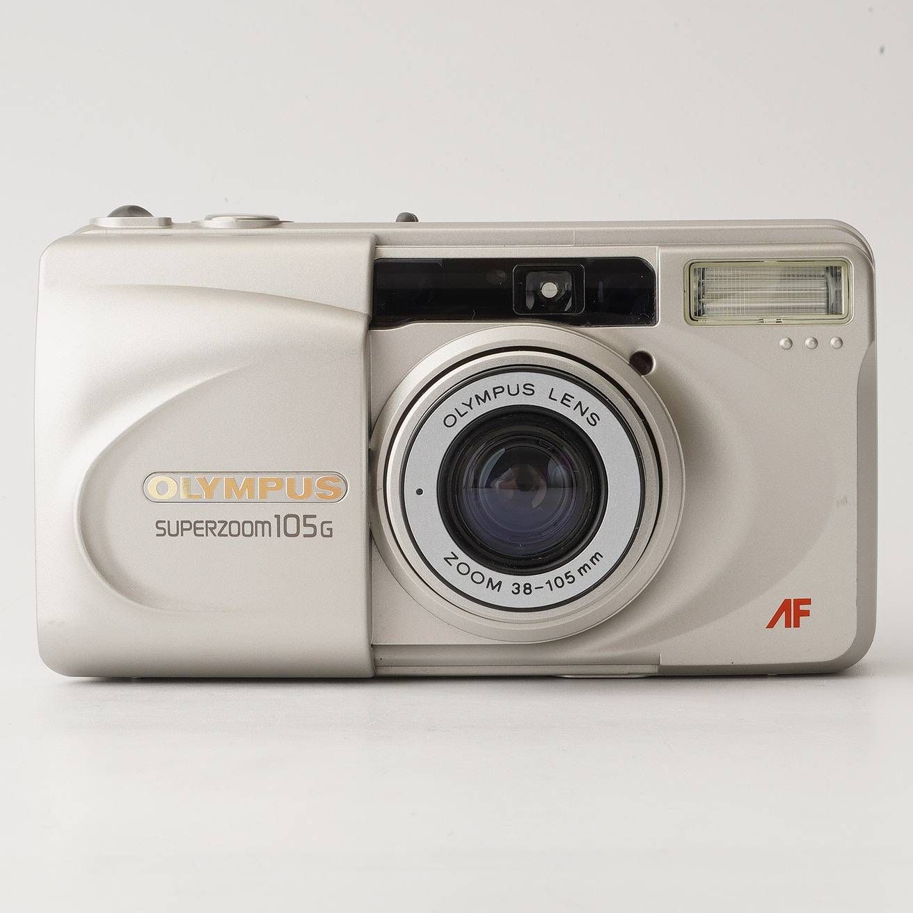 オリンパス Olympus SUPERZOOM 105G シルバー AF / ZOOM 38-105mm