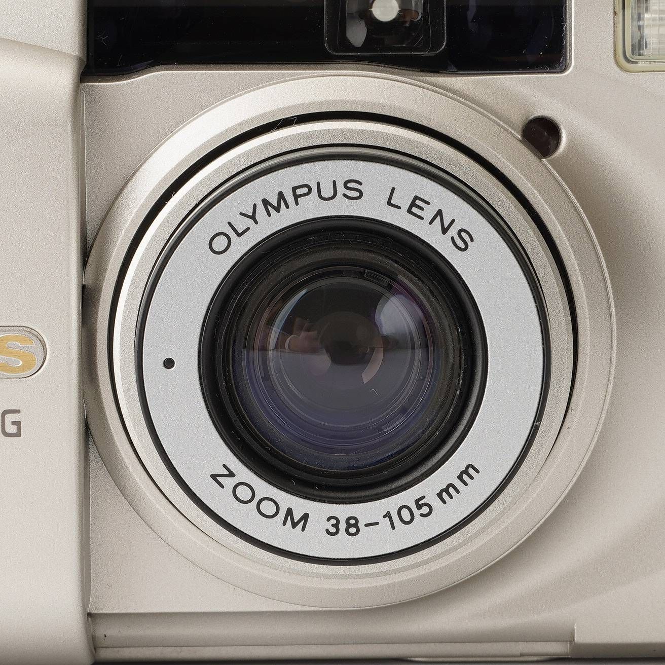 オリンパス Olympus SUPERZOOM 105G シルバー AF / ZOOM 38-105mm