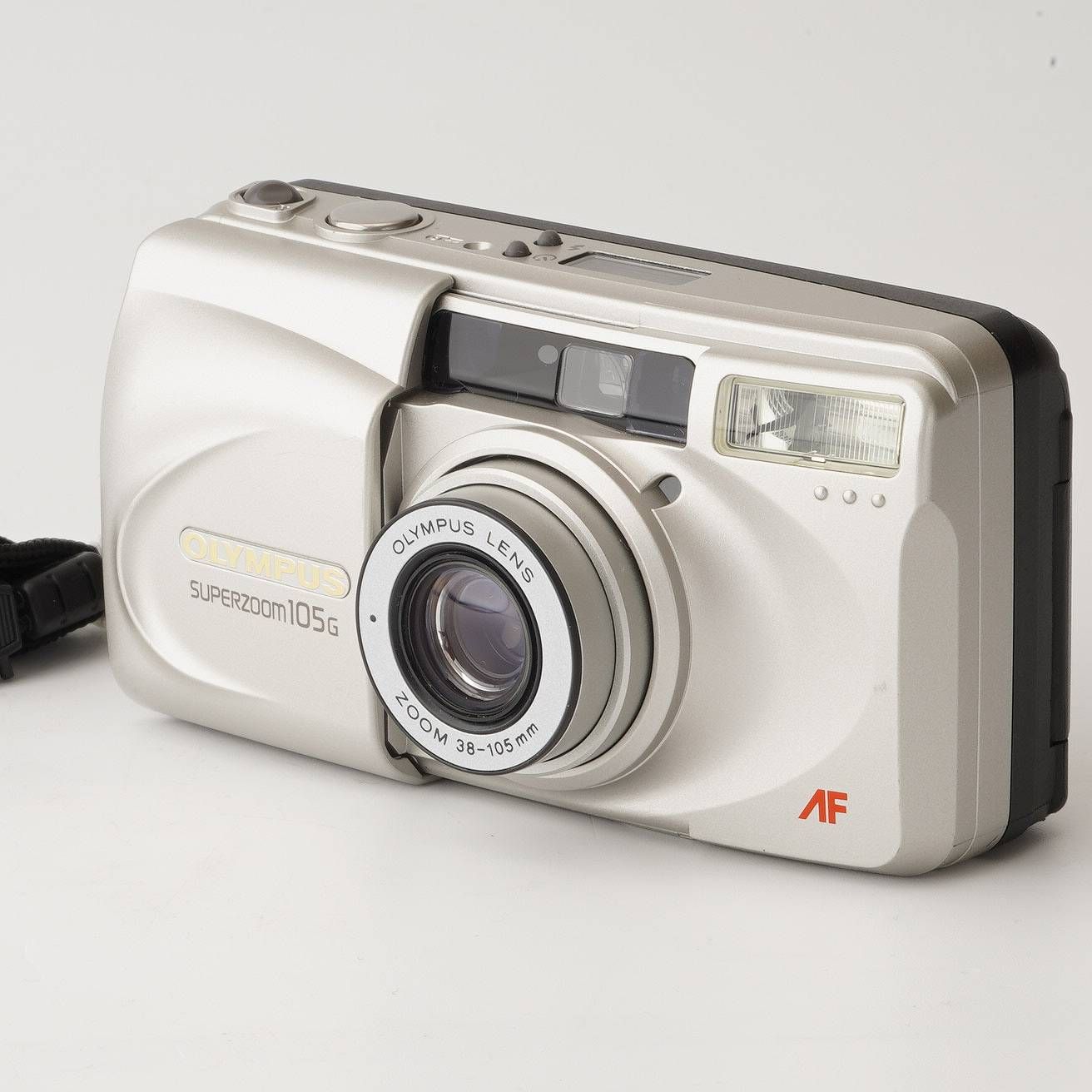 オリンパス Olympus SUPERZOOM 105G シルバー AF / ZOOM 38-105mm