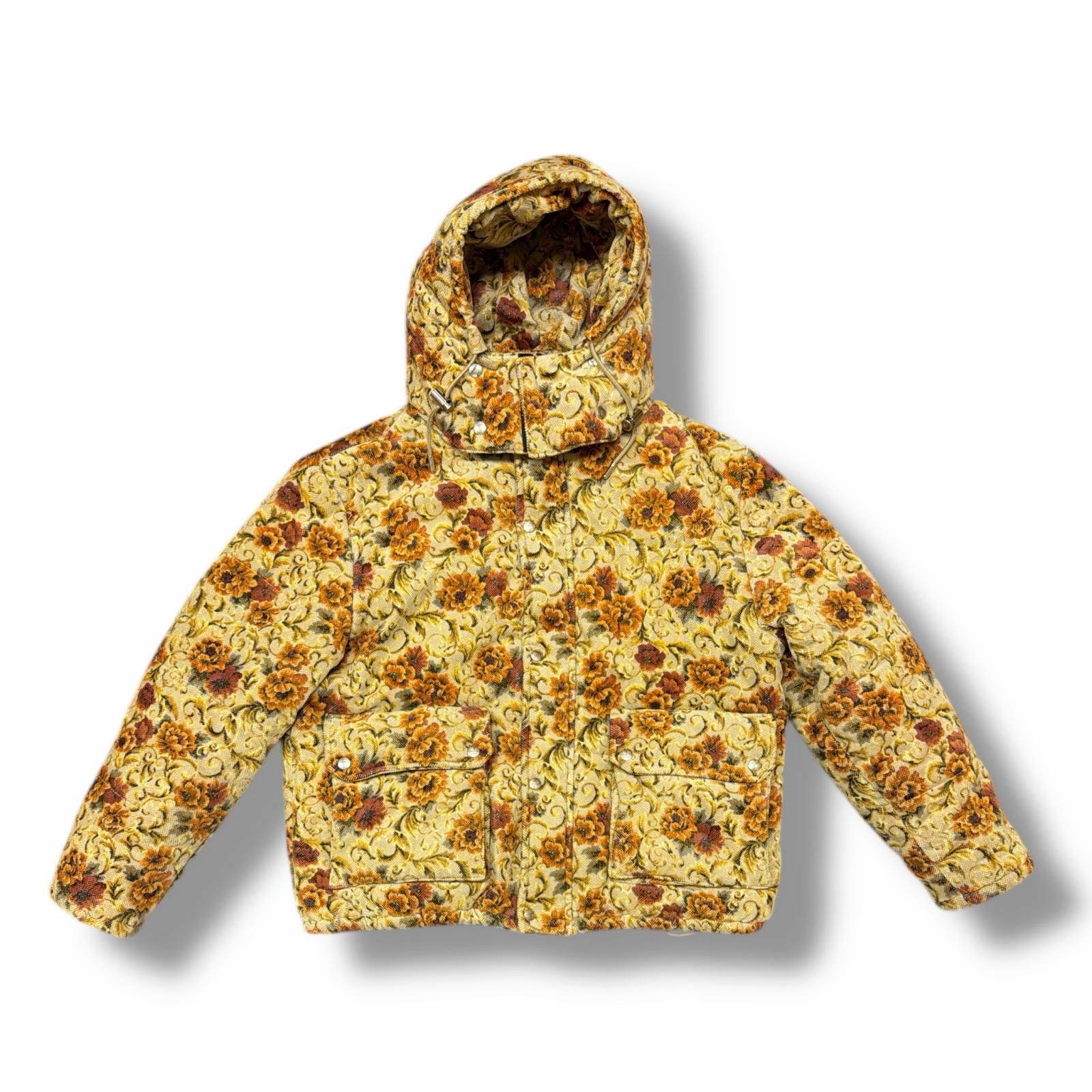 MLVINCE 花柄ボンバージャケット 参考上代55,000円 MLVINCE 21AW floral puffer jacket フラワー