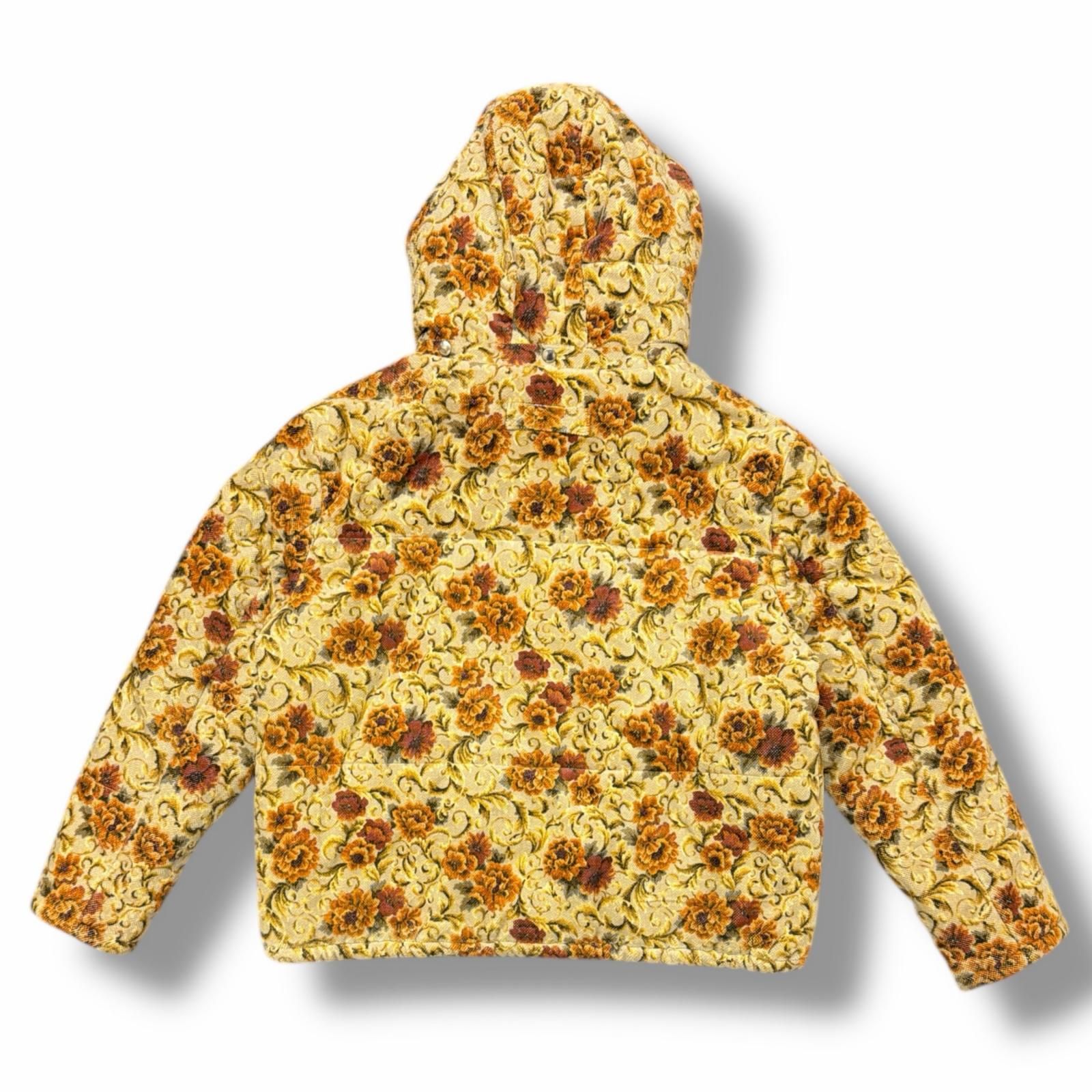 参考上代55,000円 MLVINCE 21AW floral puffer jacket フラワー