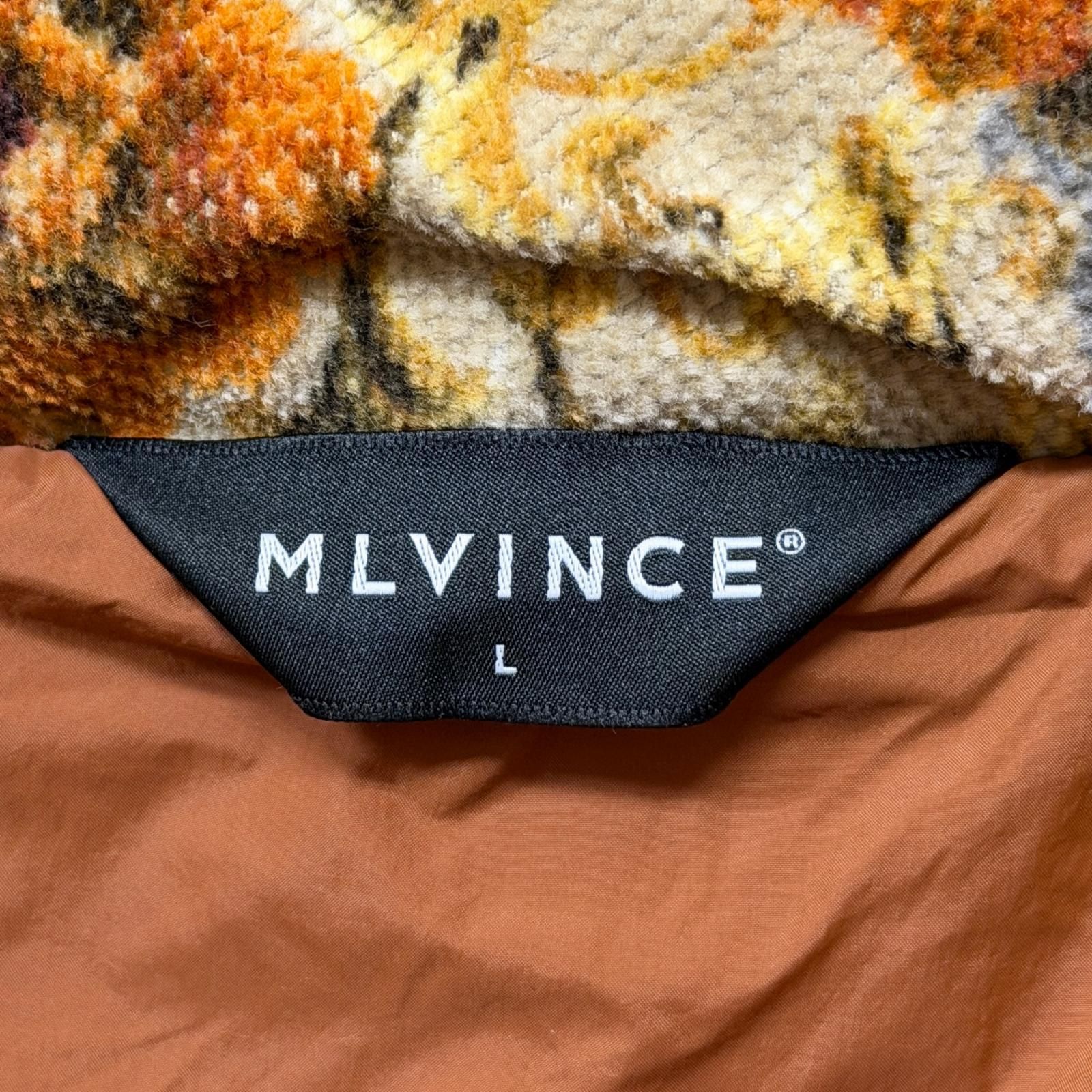 参考上代55,000円 MLVINCE 21AW floral puffer jacket フラワー