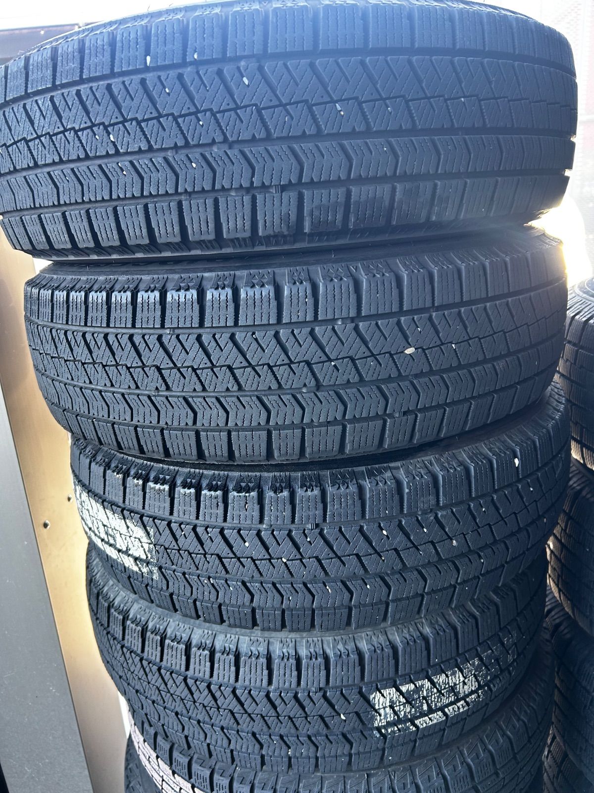 ４本セット スタッドレス 冬 タイヤ 155 65 R 14 ブリヂストン