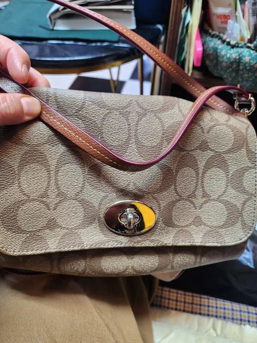 COACH シグネチャー ミニ クロスバック