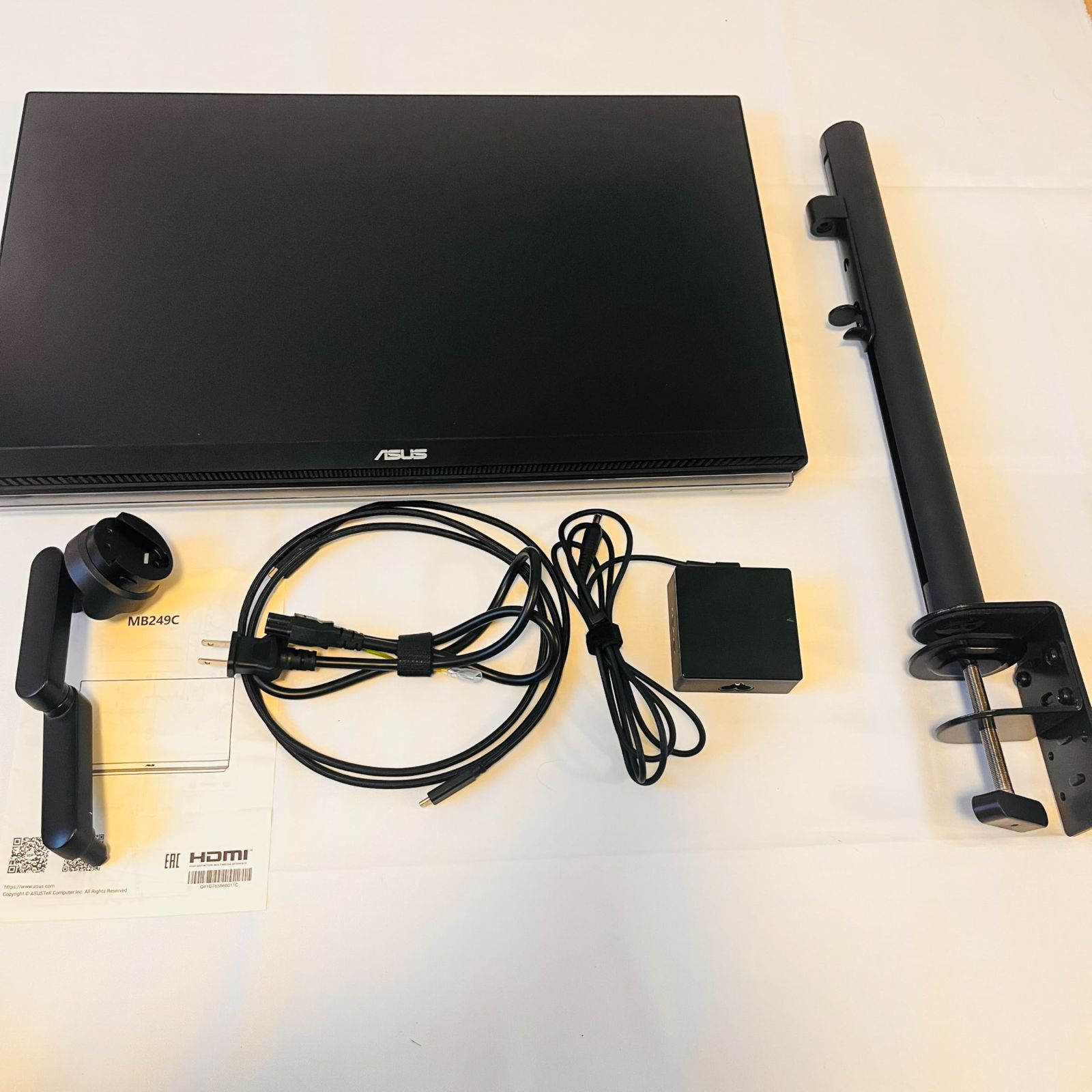 ASUS モバイルモニター ZenScreen MB 249 C 23 8インチ No 2790