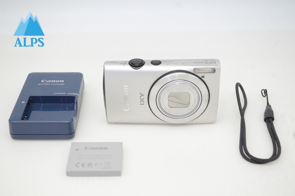 良品 Canon キヤノン IXY 600F コンパクトデジタルカメラ シルバー