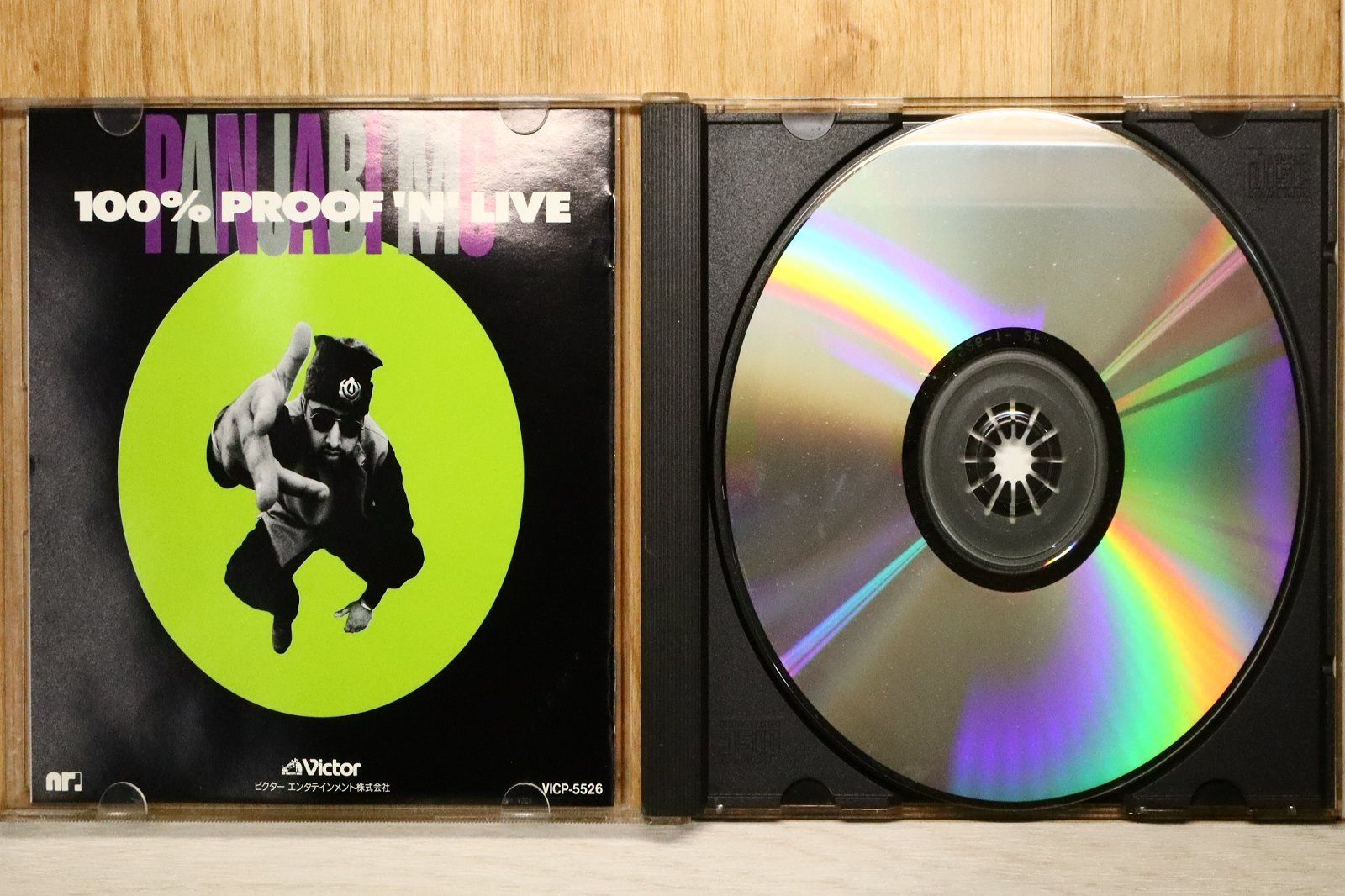 国内盤CD☆パンジャビMC/Panjabi MC□ 100%プルーフ&ライヴ 【VICP5526