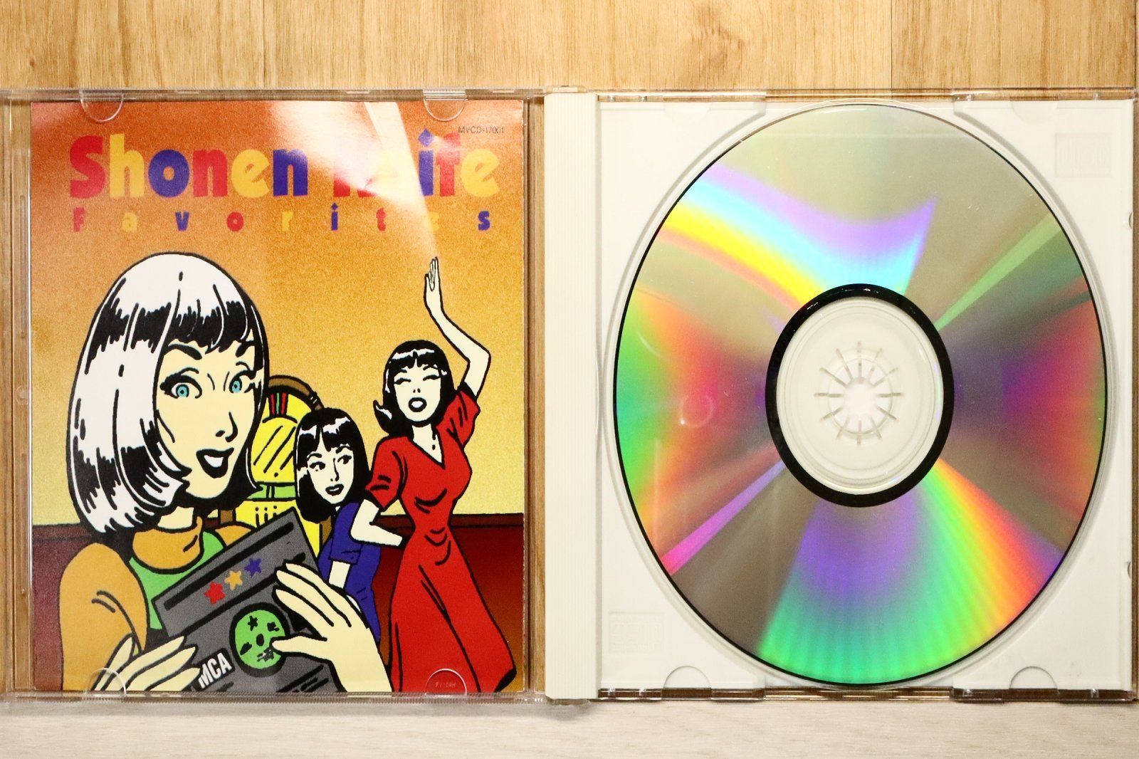 国内盤CD☆少年ナイフ/Shonen Knife□ Favorites 【MVCD17001