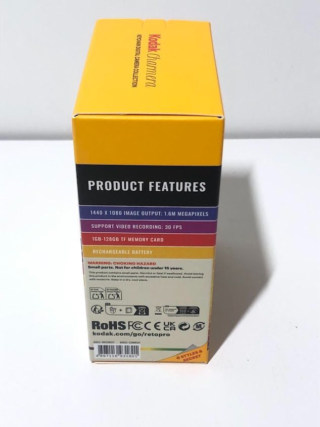 新品未開封)キーホルダー型デジタルカメラKodak Charmera - メルカリ