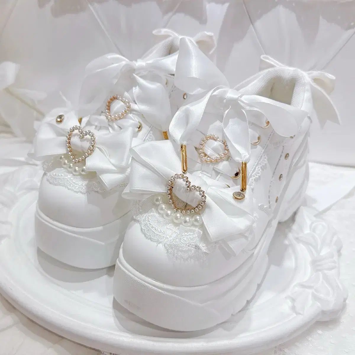 フラットフォーム シューズ