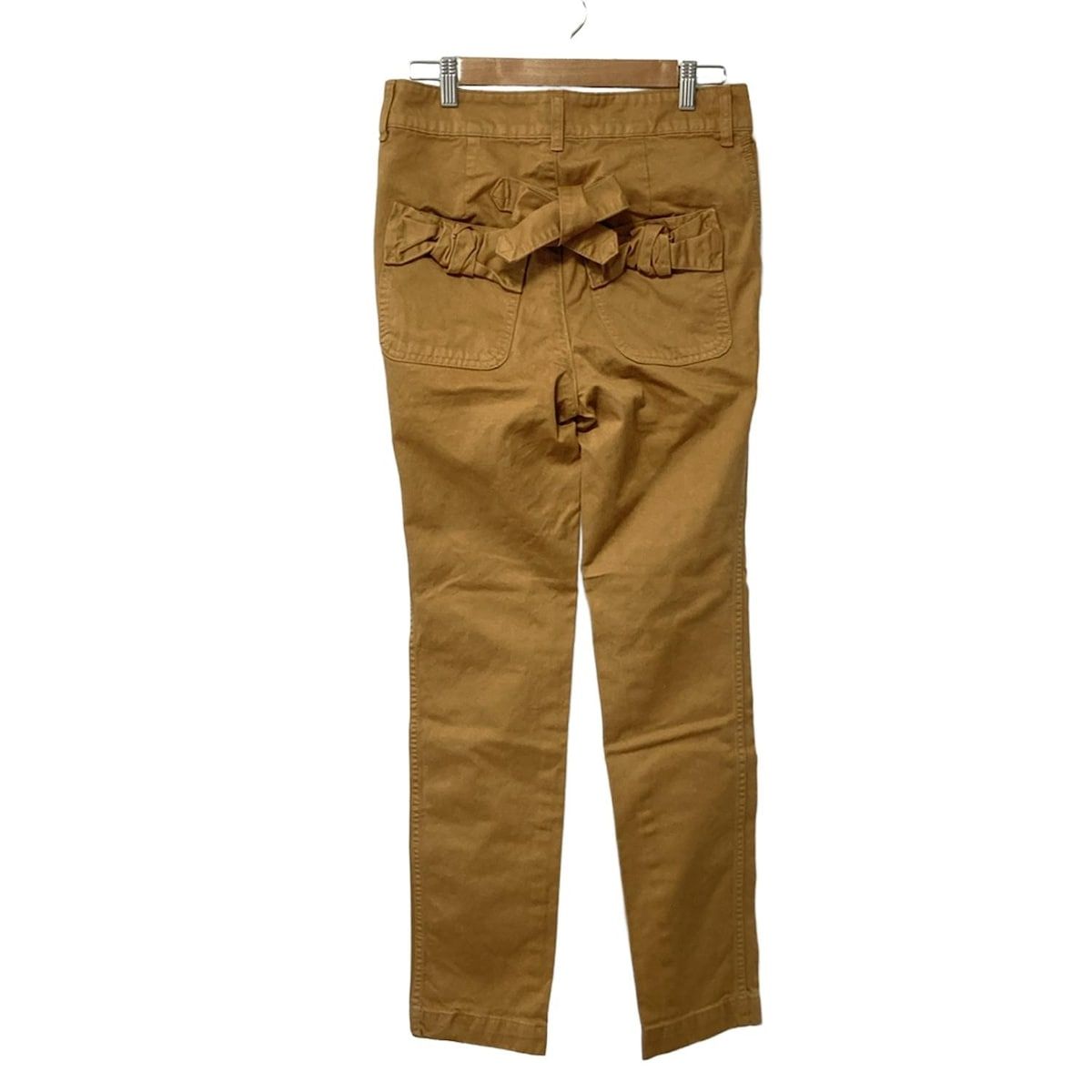 MUVEIL ミュベール パンツ サイズ36 S レディース ブラウン フルレングス