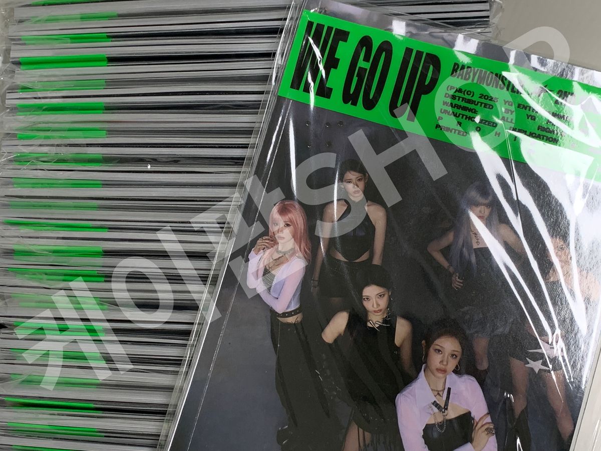 ベイビーMONSTER 未開封 アルバム WE GO UP WE Ver 【公式通販】