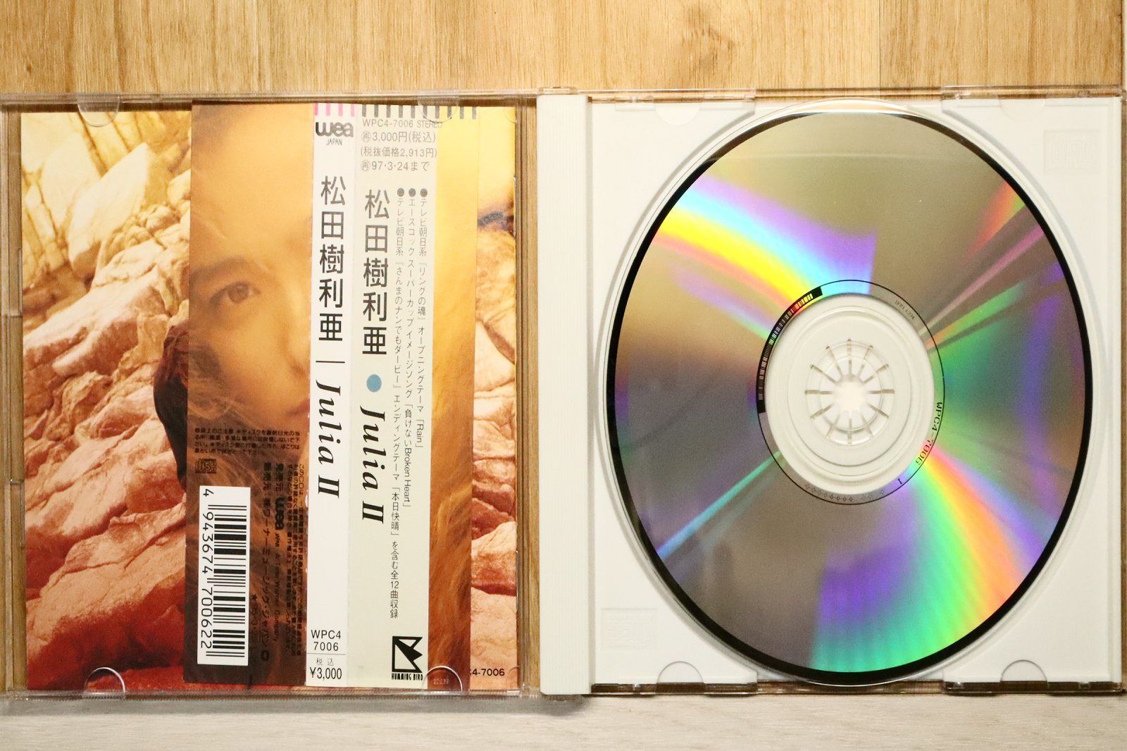 国内盤CD☆松田樹利亜/Mazda Julia□ JULIA II 【WPC47006