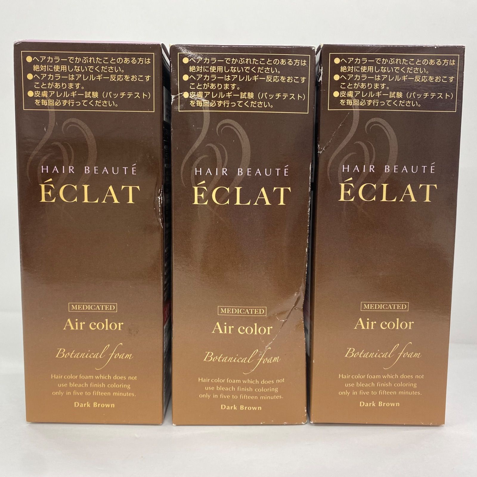 Y3583 ヘアボーテ エクラ ボタニカル エアカラーフォーム ダーク