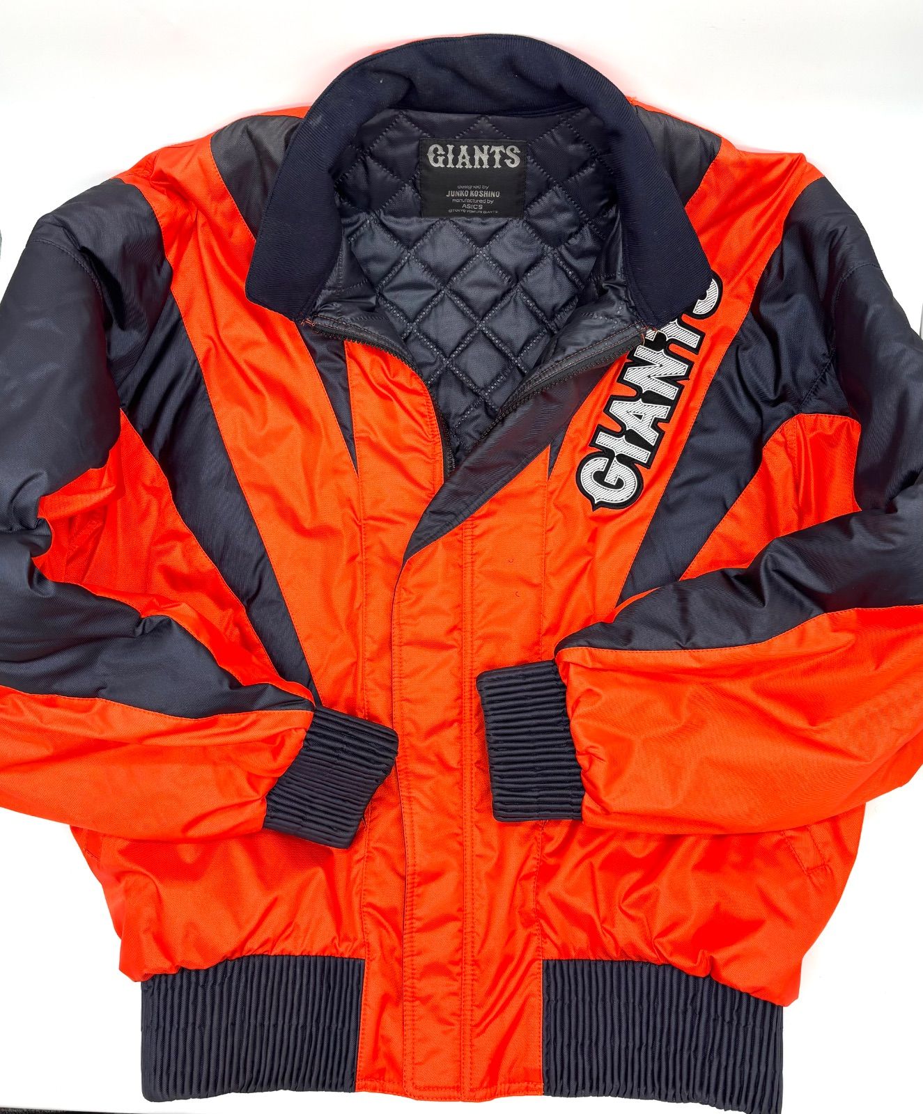 読売ジャイアンツ GIANTS 中綿ジャケット ブルゾン ASICS製 × JUNKO