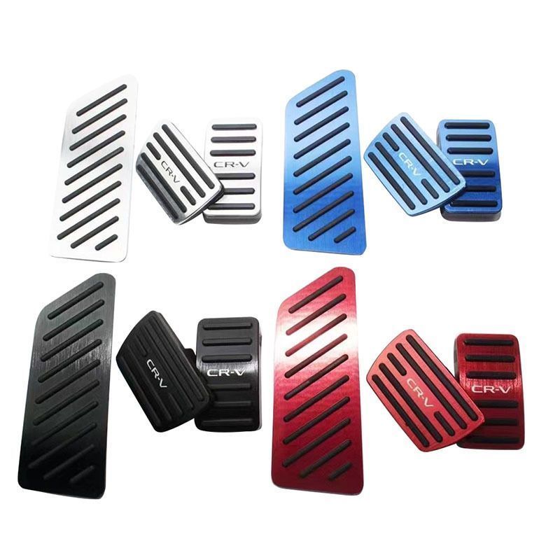 17 23年 ホンダCR V油踏板 ブレーキペダル改装パーツ 銀 赤 青 黒