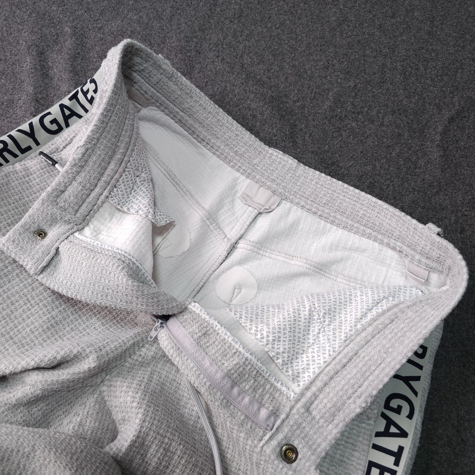 PEARLY GATES】パーリーゲイツ ストレッチゴルフパンツ 4 M ロゴネーム