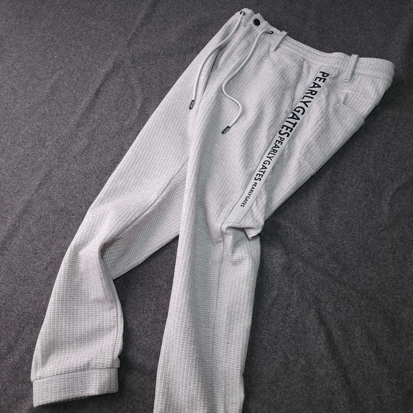 PEARLY GATES パーリーゲイツ ストレッチ ゴルフパンツ PEARLY GATES】パーリーゲイツ ストレッチゴルフパンツ 4 M ロゴネーム