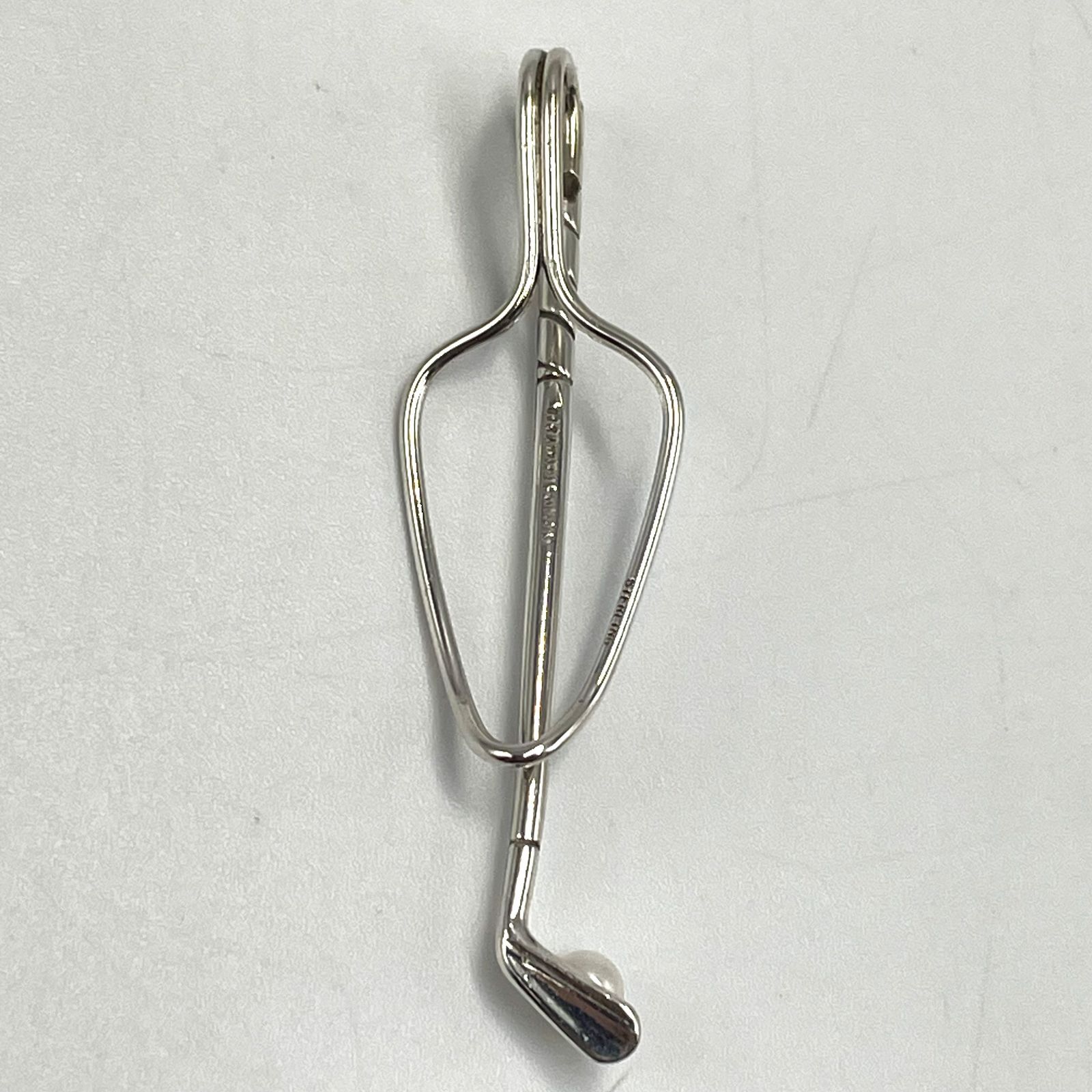 ご褒美にも】TIFFANY＆Co. ティファニー ゴルフモチーフ パール付き