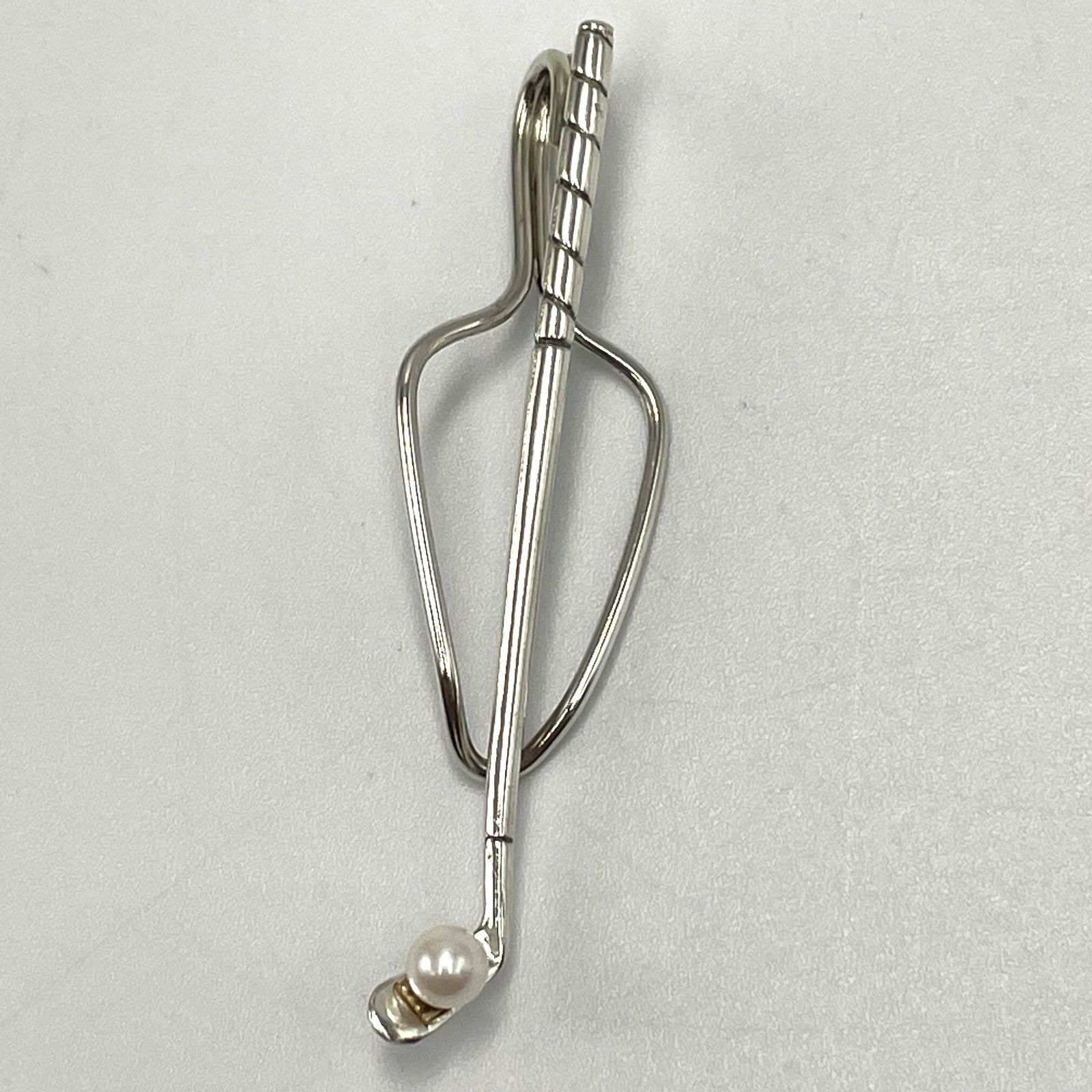 ご褒美にも】TIFFANY＆Co. ティファニー ゴルフモチーフ パール付き